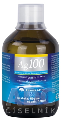 Pharma Activ Koloidné striebro Ag100