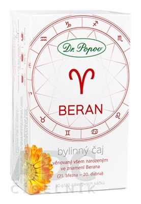 Dr. Popov Bylinný čaj BARAN