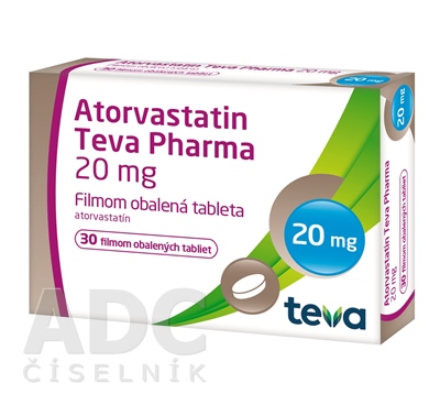Atorvastatin Teva Pharma 20 mg