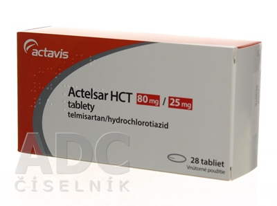 Actelsar HCT 80 mg/25 mg tablety