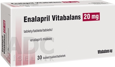 Enalapril Vitabalans 20 mg tablety