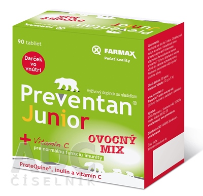 FARMAX Preventan Junior + vitamín C