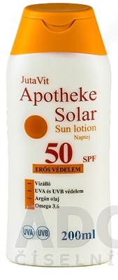 JutaVit Apotheke Solar Sun lotion 50 SPF