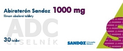 Abiraterón Sandoz 1000 mg