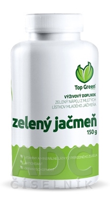 Top Green Zelený jačmeň sušené listy