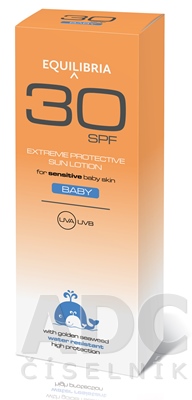 EQUILIBRIA BABY SPF 30 SUN LOTION