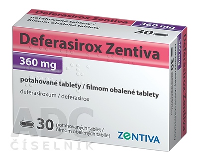 Deferasirox Zentiva 360 mg