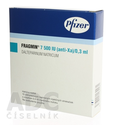 FRAGMIN 7500 IU (anti-Xa)/0,3 ml
