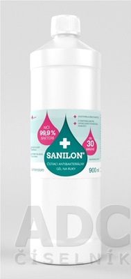 SANILON čistiaci antibakteriálny gél na ruky
