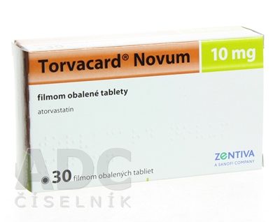 Torvacard Novum 10 mg