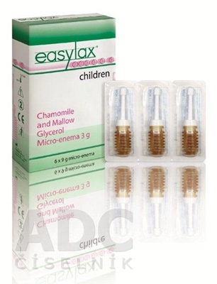 Easylax - Harmančekovo glycerínové preháňadlo