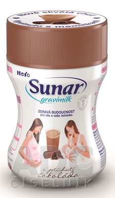 Sunar Gravimilk s príchuťou čokoláda
