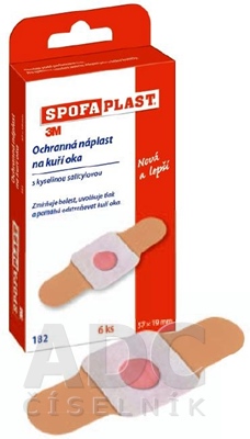 3M SPOFAPLAST č.182 Náplasť na kurie oká