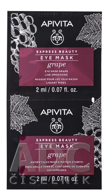 APIVITA EXPRESS BEAUTY EYE MASK grape