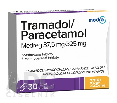 Tramadol/Paracetamol Medreg 37,5 mg/325 mg
