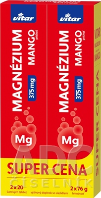 VITAR MAGNÉZIUM 375 mg DUOPACK