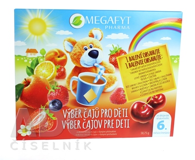 MEGAFYT VÝBER ČAJOV pre deti