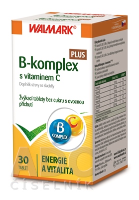 WALMARK B-komplex PLUS s vitamínom C