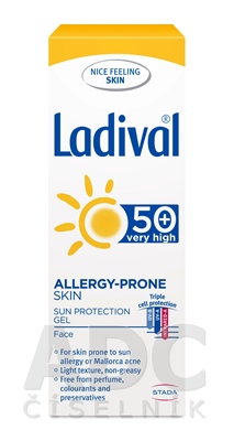 Ladival ALLERG FACE SPF 50+ gél