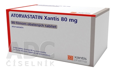 Atorvastatin Xantis 80 mg