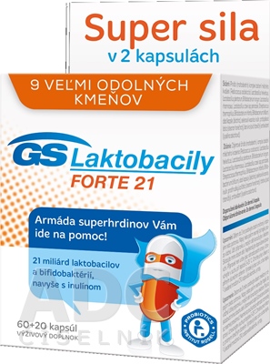 GS Laktobacily FORTE 21