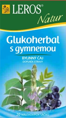 LEROS NATUR GLUKOHERBAL S GYMNEMOU (Diabet. zmes)