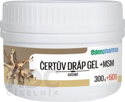 EDENPharma ČERTOV PAZÚR GÉL + MSM
