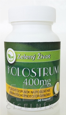 Zelený Život KOLOSTRUM 400 mg