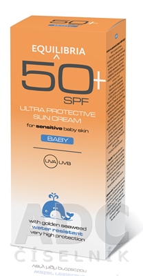 EQUILIBRIA BABY SPF 50+ SUN CREAM