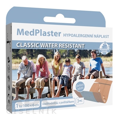 MedPlaster Náplasť CLASSIC WATER RESISTANT