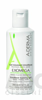 A-DERMA EXOMEGA GEL MOUSSANT ÉMOLLIENT