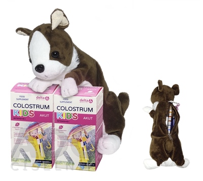 DELTA COLOSTRUM sirup JAHODA KIDS DUO + darček