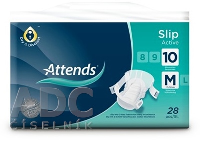 ATTENDS Slip Active 10 M