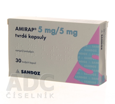 AMIRAP 5 mg/5 mg tvrdé kapsuly