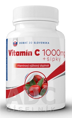 Dobré z SK Vitamín C 1000 mg + šípky