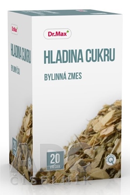 Dr.Max ČAJ HLADINA CUKRU (diabetická zmes)
