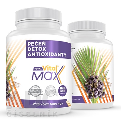 Total Vital Max Pečeň-Detox-Antioxidanty