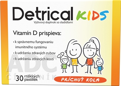 Detrical Kids Vitamín D s príchuťou kola