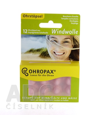 OHROPAX WINDWOLLE Ušné vložky