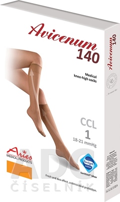 AVICENUM 140 Lýtkové pančuchy