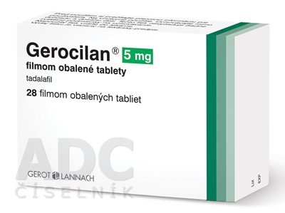 Gerocilan 5 mg filmom obalené tablety