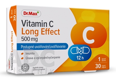Dr.Max Vitamin C Long Effect 500 mg (inov. 2019)