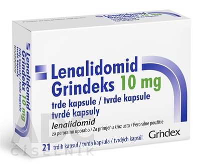 Lenalidomid Grindeks 10 mg tvrdé kapsuly