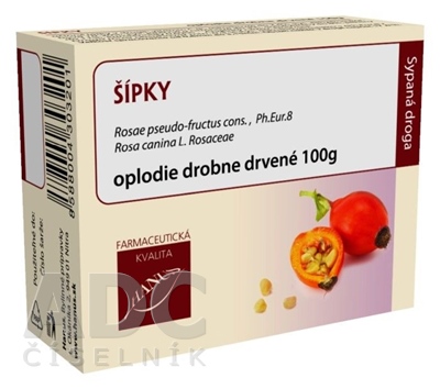 HANUS ŠÍPKY Oplodie drobné drvené