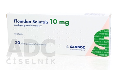 FLONIDAN SOLUTAB 10 mg