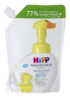 HiPP BabySANFT Pena na umývanie - Náhradná náplň