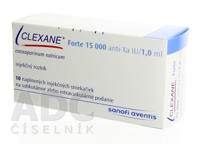 CLEXANE FORTE 15000 IU (150 mg)/1 ml