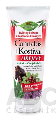BC BIO Cannabis + Kostihoj konský balzam Hrejivý