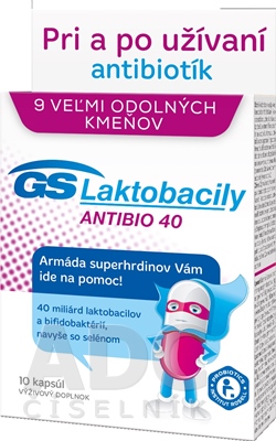 GS Laktobacily ANTIBIO 40