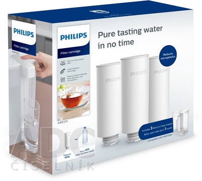 Philips Filtratie - Waterfilterstation, inhoud 3 l, Micro X-Clean, wit